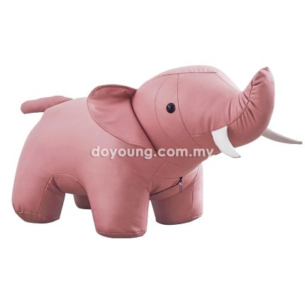 Kids ELEPHANT (70cm Pink) Stool