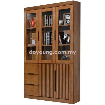 LUCINA III (121H212cm 3G2W3D) Bookcase