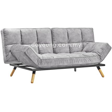 KOYO (200cm Small Double, Microfibre) Sofa Bed (adj. back & arms)*