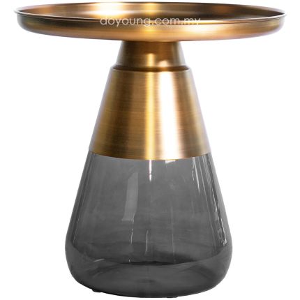 BERND IV (Ø55H51cm Gold) Side Table