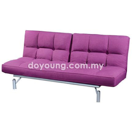 LEALIE (200cm Small Double, Fabric - Purple) Sofa Bed