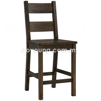 LACERA (Rubberwood) Counter Chair