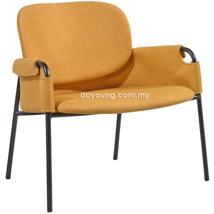 LANDRY (66SH37cm Mustard) Lounge Chair