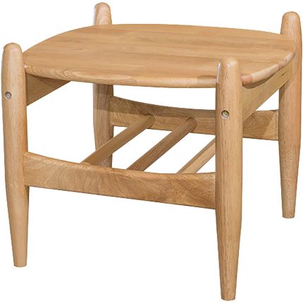 SEAL (49H40cm Rubberwood - Oak) Side Table (SA SHOWPIECE x1)
