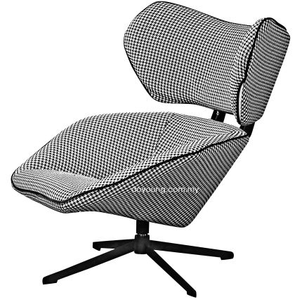 LIEF (82cm Fabric) Swivel Lounge Chair*