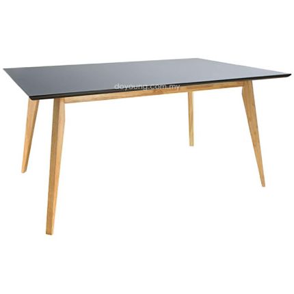 LEXI  (160cm Black) Dining Table*