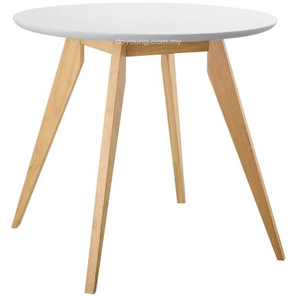 LEXI (Ø80cm White) Dining Table*