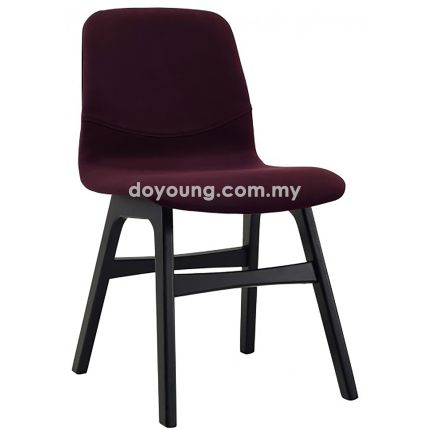 LONDON (Black Leg - Purple) Side Chair (EXPIRING replica)*