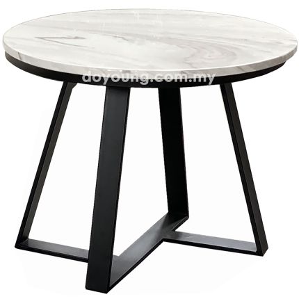 LOVINO (Ø60H50cm Black) Side Table