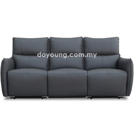 DAROLD (249cm Fabric/Leather) Recliner Modular Sofa (CUSTOM)