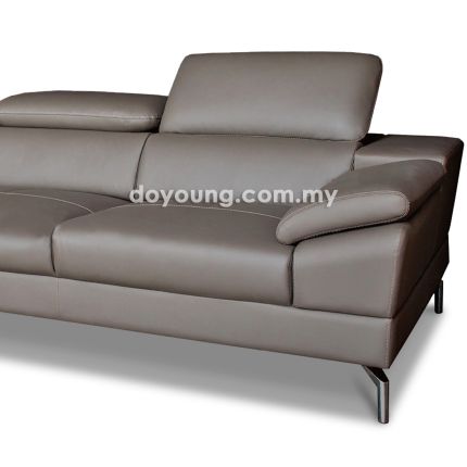CADMAN (210cm Fabric/Leather) Sofa (CUSTOM)