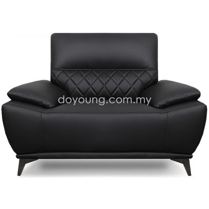 QUIMBY (122cm Fabric/Leather) Armchair (CUSTOM)