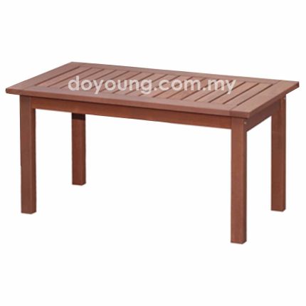 MADDEN (90x45cm Solid Wood) Outdoor Coffee Table 