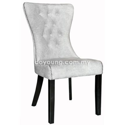 MATILDA+ II (Velvet - White) Parsons Chair