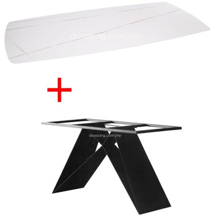 MATTEUS (180cm Sintered Stone - White) Dining Table