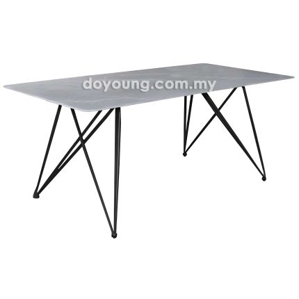 MAXENCE VI (180x90cm, Grey) Dining Table