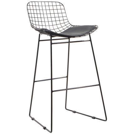 WIRE II (SH75cm Black) Bar Chair (replica)