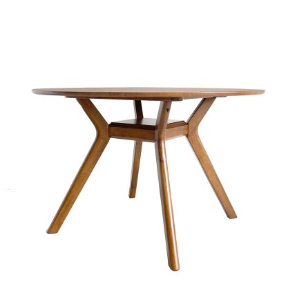 CROSITA (Ø120cm Rubberwood+) Dining Table