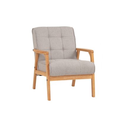 MICAH+ (65cm Oak/Light Grey) Armchair*