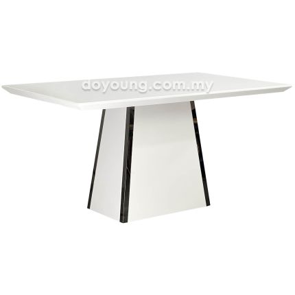 MITONI III (240x120cm Fully Faux Marble - White) Dining Table