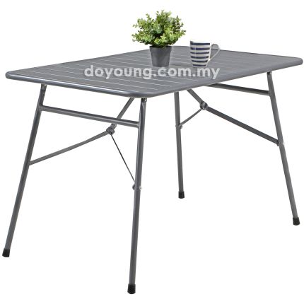JOKITH (110x70cm Metal) Foldable Outdoor Table