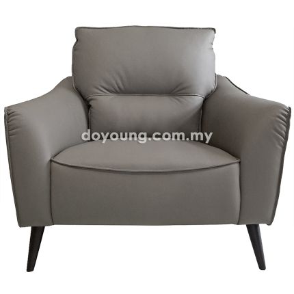 MORGAN (106cm Fabric/Leather) Armchair (CUSTOM)