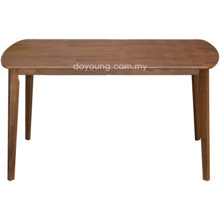 BAYLEE III (120 Walnut) Rubberwood Dining Table*
