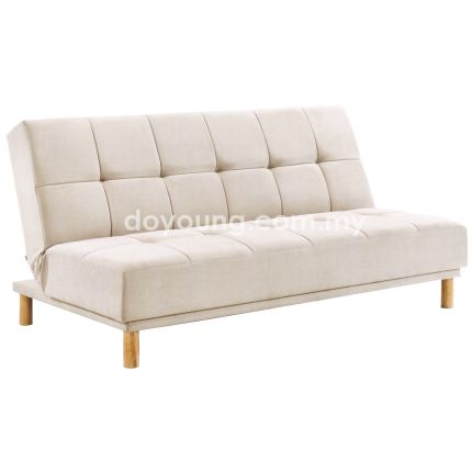 NANNA (192cm Small Double - Beige) Sofa Bed