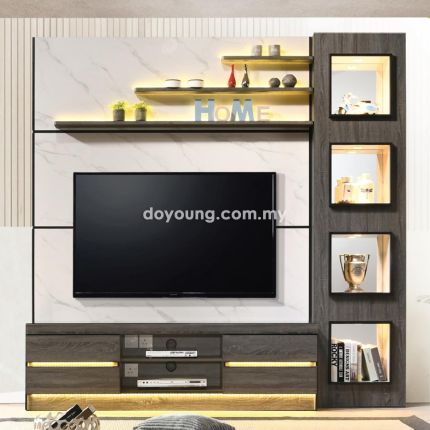 NARCISA (239x42H239cm) Freestanding TV Cabinet Set