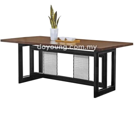 THILLA III (200/240cm T40mm Rubberwood) Dining Table