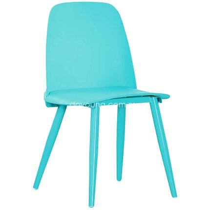 NERD (Polypropylene - Aqua) Side Chair (replica)