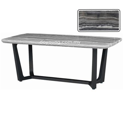 NILSINA II (110/120cm - Black) Coffee Table