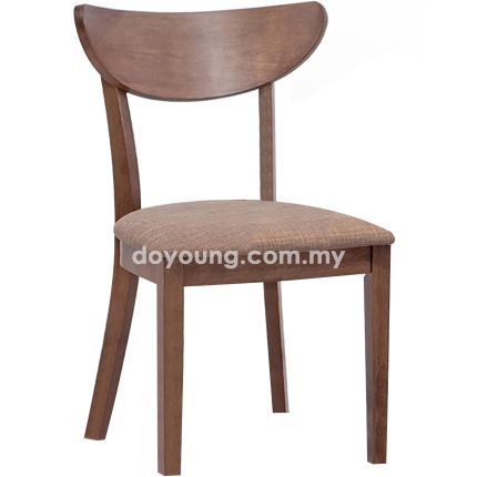 NORDMYRA II (Walnut) Upholstered Side Chair (replica)*