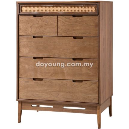 POKORA II  (81H110cm Rattan) Chest of Drawers with Jewellery Drawer