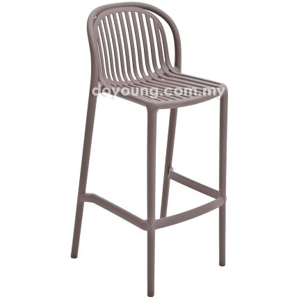 OCHOLA (SH75cm - PP) Stackable Bar Chair*