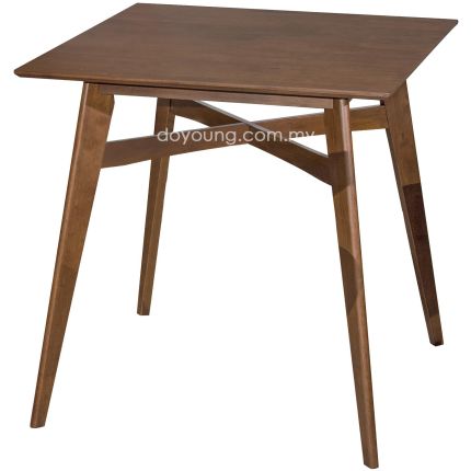 ODDNY II (▢90H92cm Rubberwood - Walnut) Counter Table*