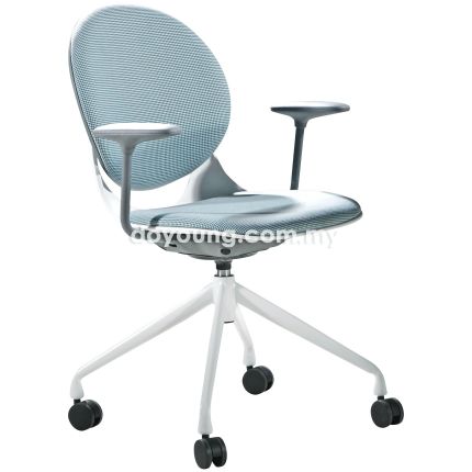 ODENA (PP, Fabric) Office Chair with Arm 