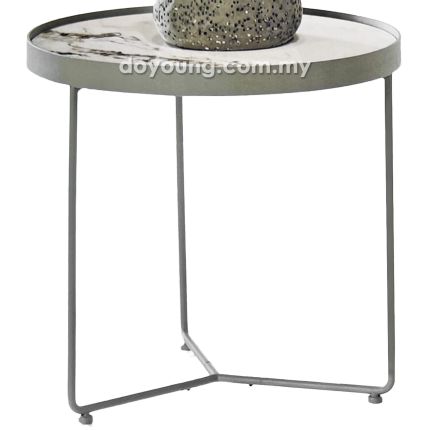 OVID III (Ø55H50cm Ceramic) Side Table