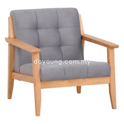 ORTEGA (73cm Light Grey) Armchair*