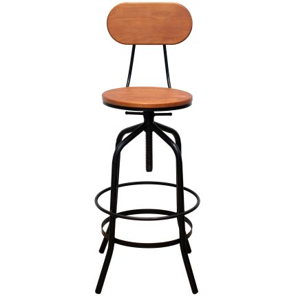TOLEDO (SH71-86cm Beech) Bar Chair (PG SHOWPIECE X 1 UNIT ONLY)
