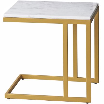 LUGO II (48H50cm Marble) Side Table (CUSTOM replica)