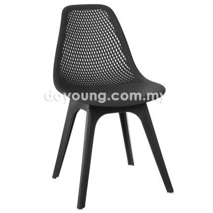 EMS P2 (PP Leg) Side Chair (Black PP)
