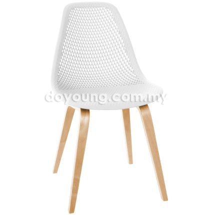 EMS W3 (Perforated - White) Side Chair (PP)