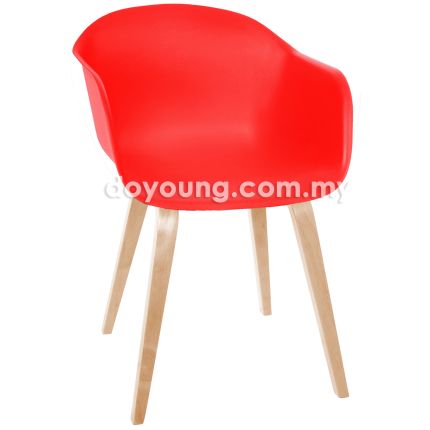 EMS ARM W3 III (Bentwood Leg - Red) Armchair (PP)