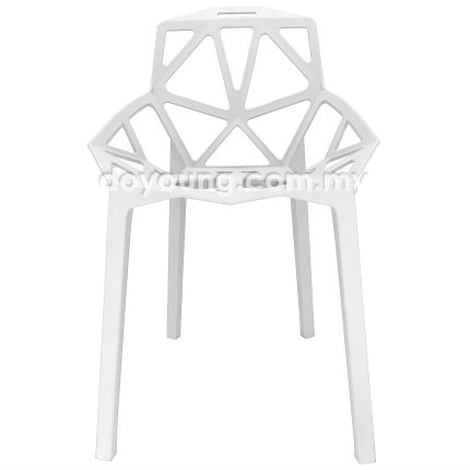 Abstract (PP - White) Side Chair