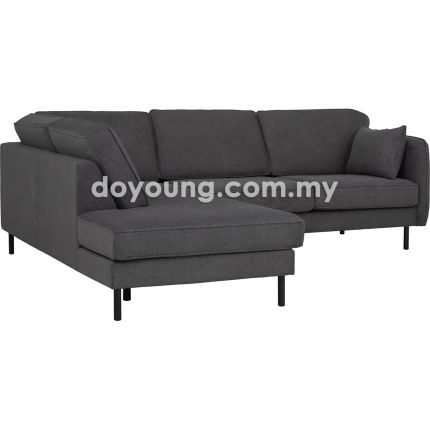 PEDER (243cm Fabric) L-Shape Sofa