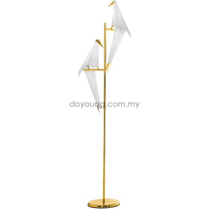 PERCH (H180cm Gold) Floor Lamp (replica)