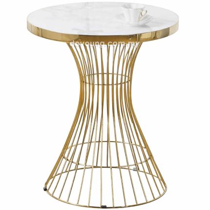 PLATNER (Ø60H71cm Acrylic, Gold) Tea Table (replica)