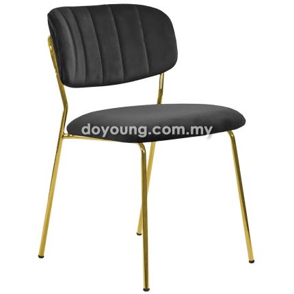 POLINA (Gold, Black) Side Chair