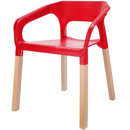 POLYGON (Red) Armchair